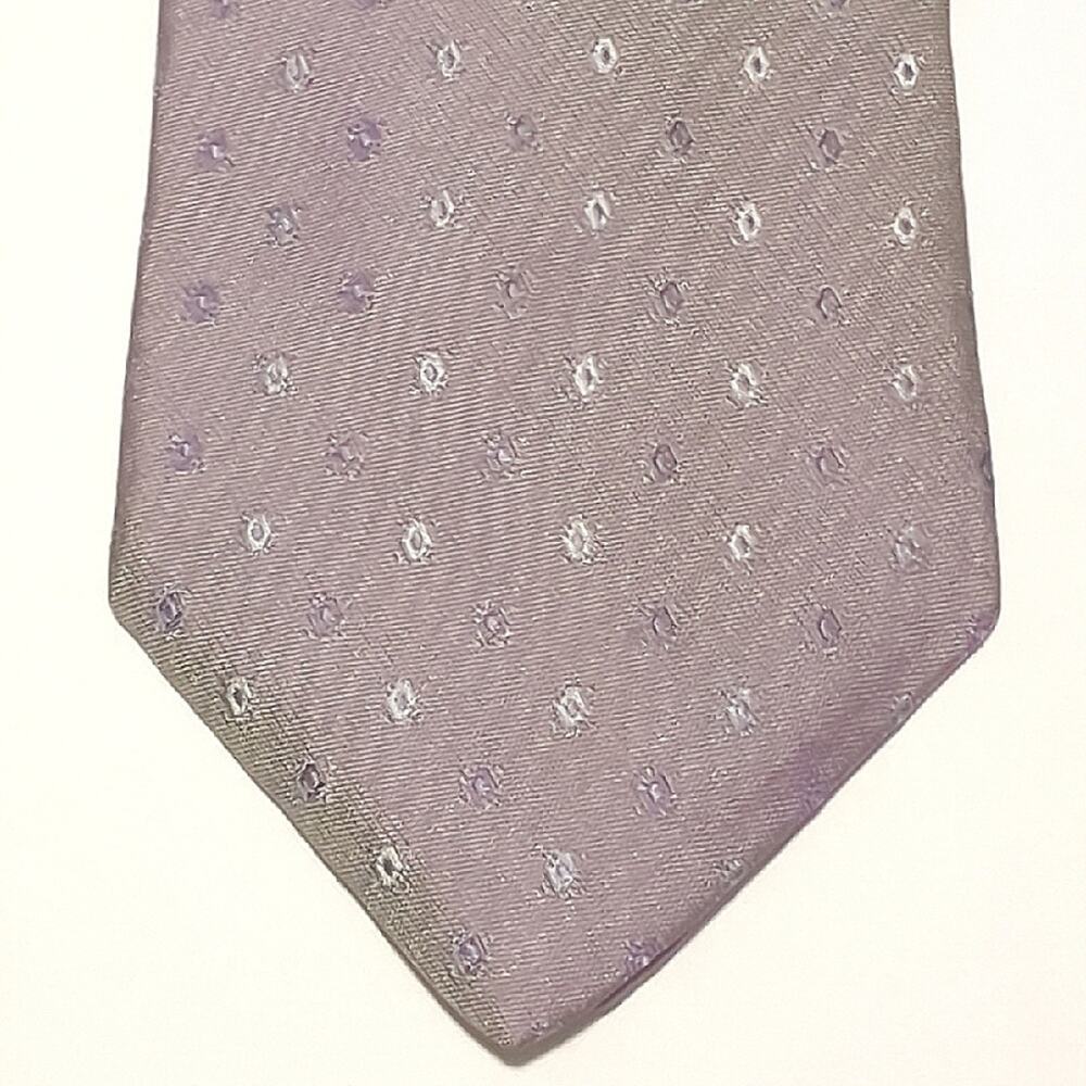 Mario Caldi Made in Italy Iridescent Purple 100% Silk Neck Tie